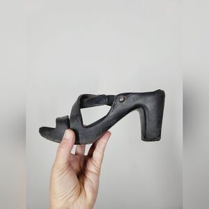 Crocs Black Women's Heels, Size 8
